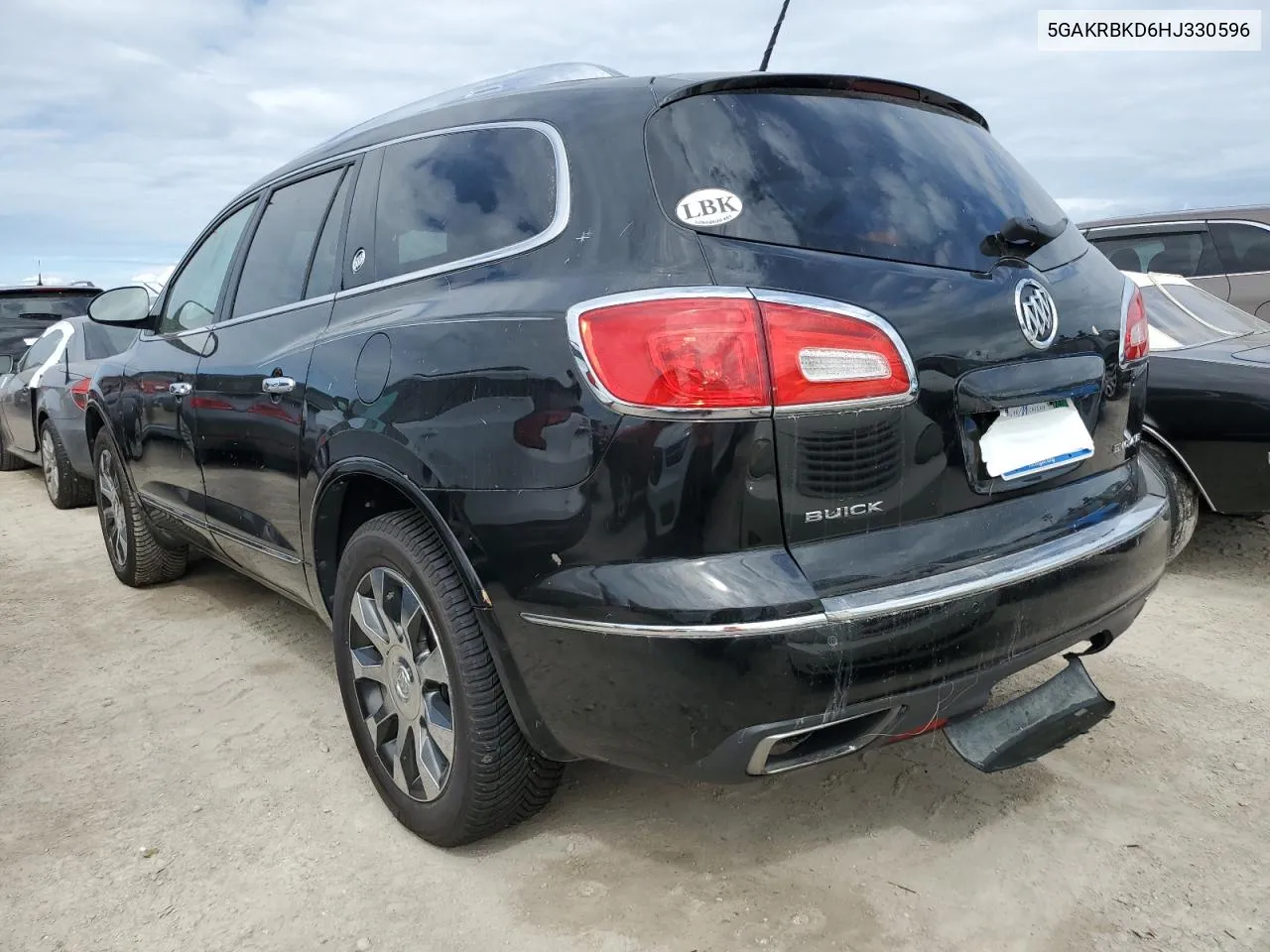 2017 Buick Enclave VIN: 5GAKRBKD6HJ330596 Lot: 75027104