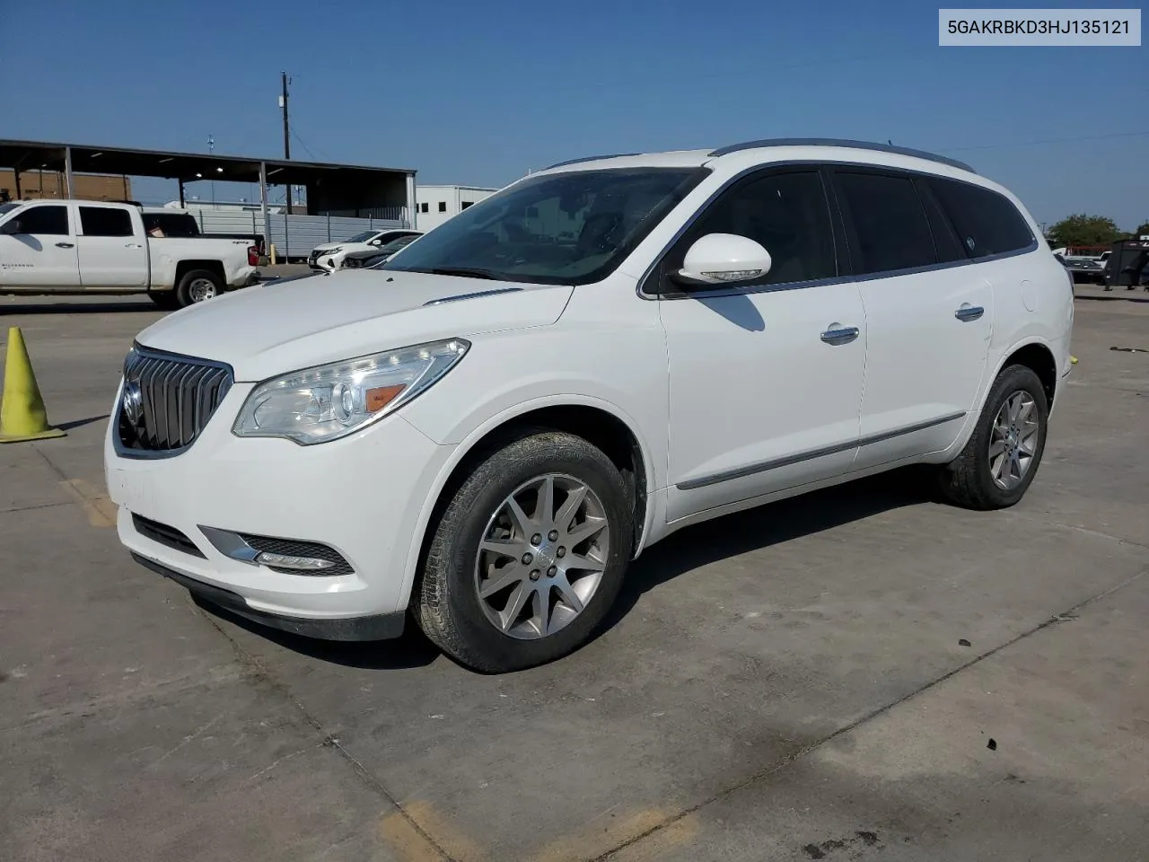 2017 Buick Enclave VIN: 5GAKRBKD3HJ135121 Lot: 75334144