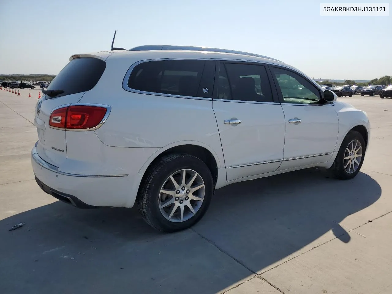 2017 Buick Enclave VIN: 5GAKRBKD3HJ135121 Lot: 75334144