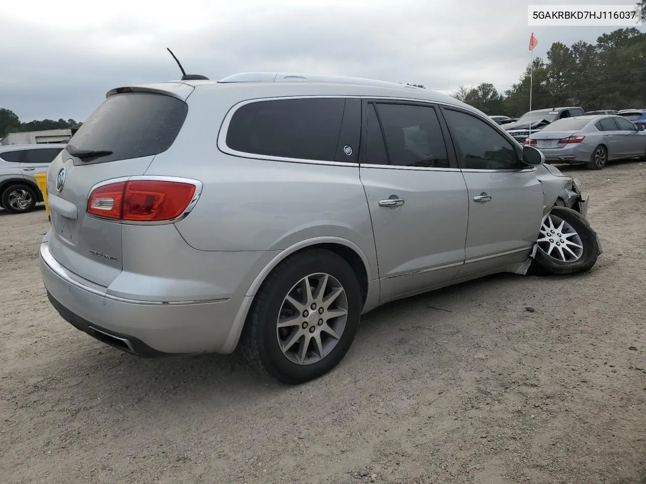 2017 Buick Enclave VIN: 5GAKRBKD7HJ116037 Lot: 75893684