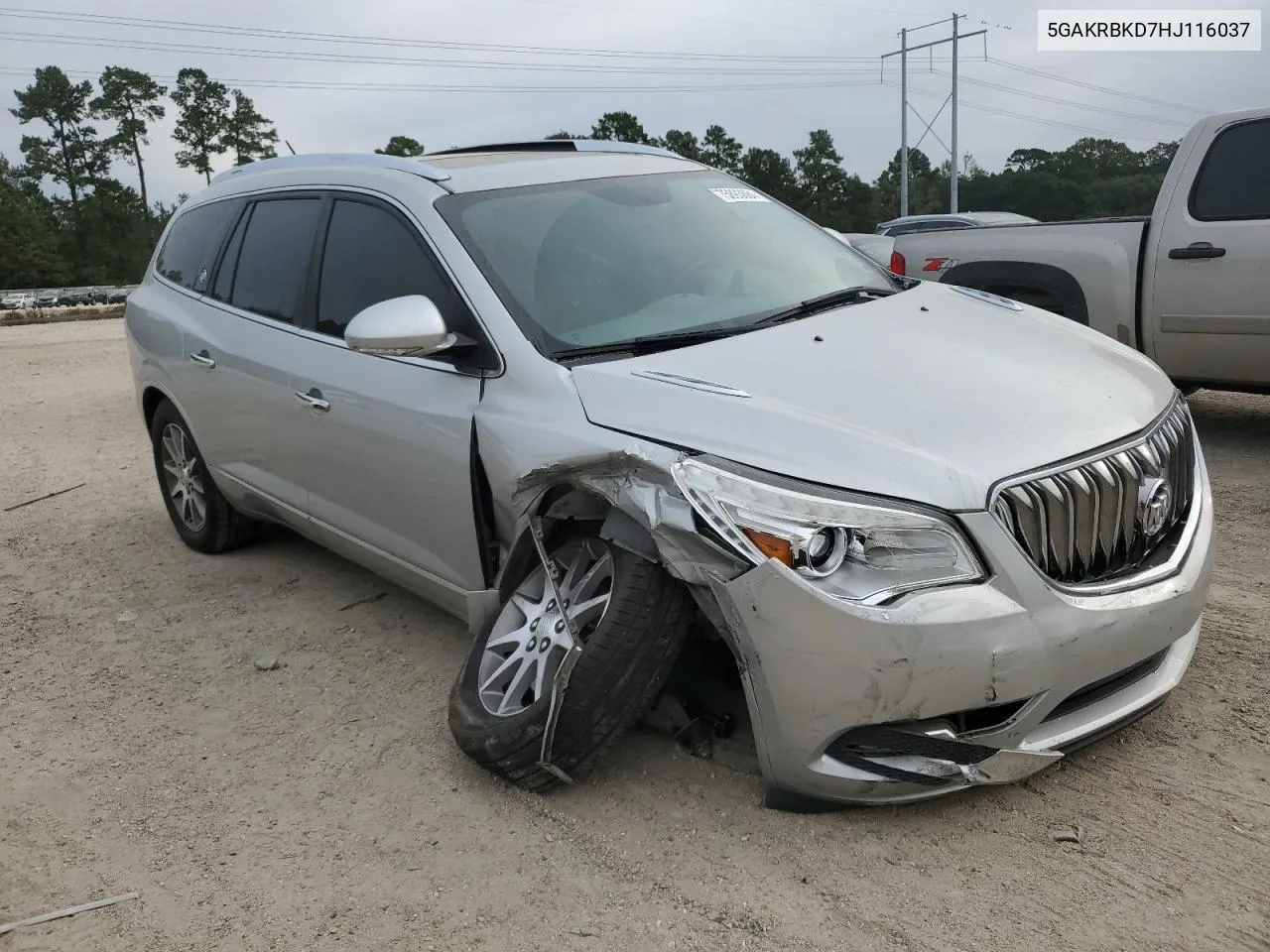 2017 Buick Enclave VIN: 5GAKRBKD7HJ116037 Lot: 75893684