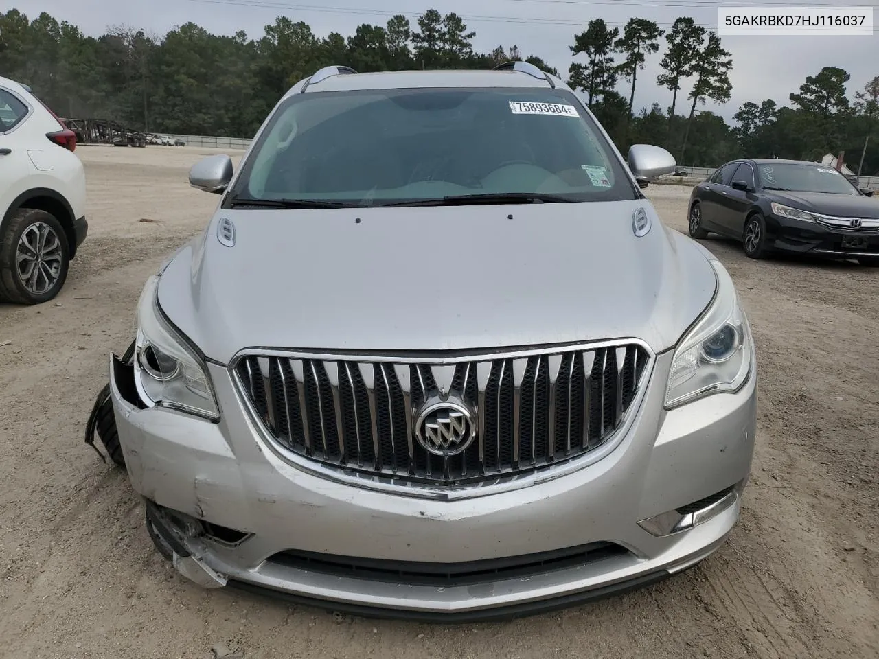 2017 Buick Enclave VIN: 5GAKRBKD7HJ116037 Lot: 75893684