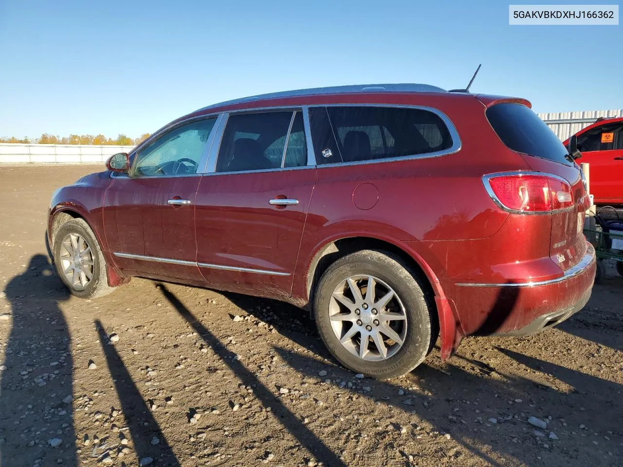 2017 Buick Enclave VIN: 5GAKVBKDXHJ166362 Lot: 76039454