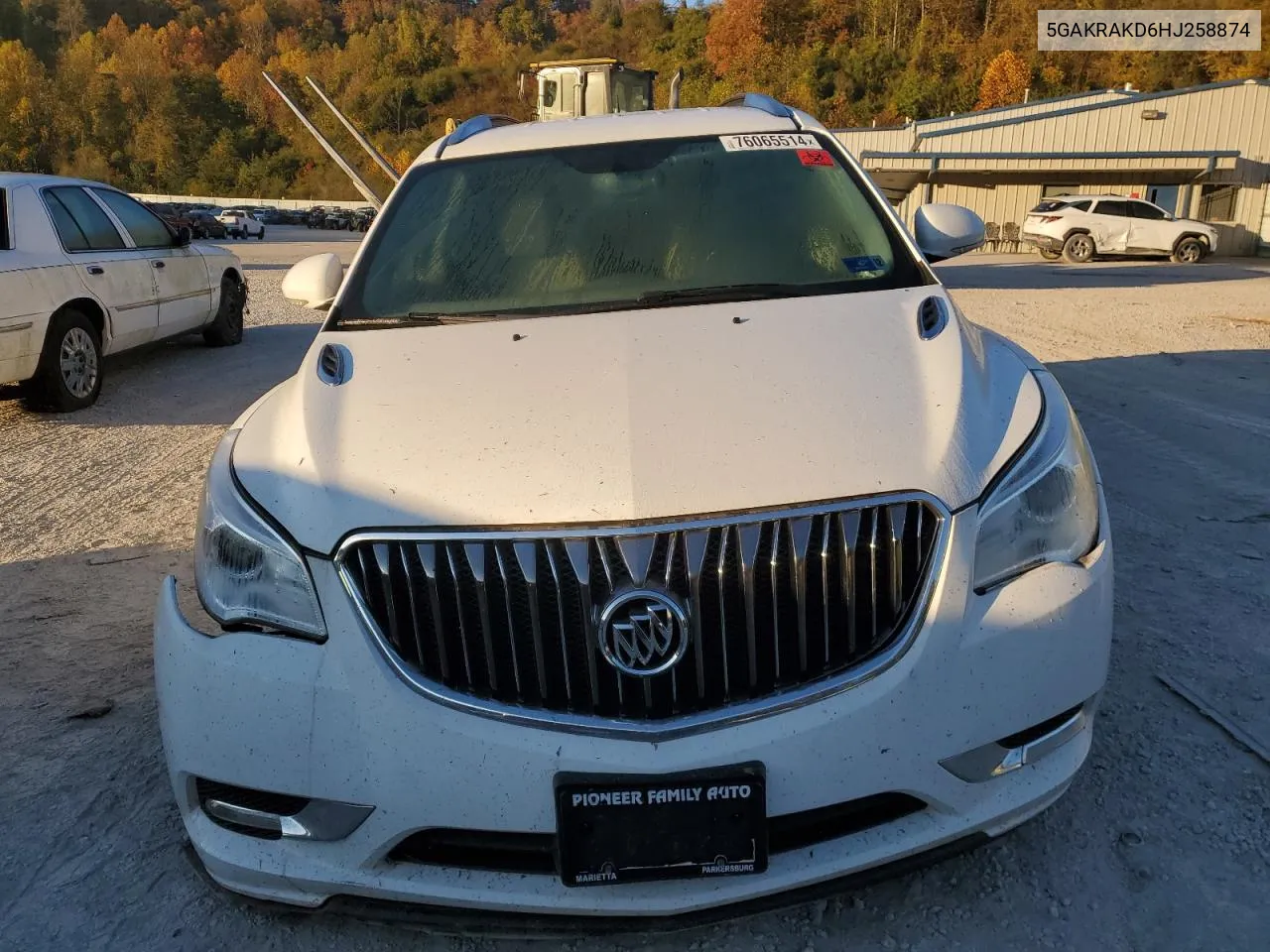 2017 Buick Enclave VIN: 5GAKRAKD6HJ258874 Lot: 76065514