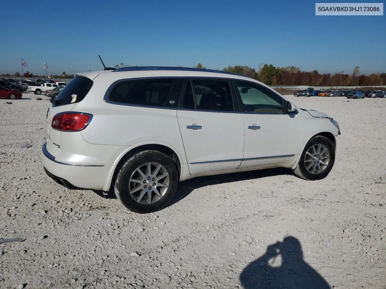 2017 Buick Enclave VIN: 5GAKVBKD3HJ173086 Lot: 76082794