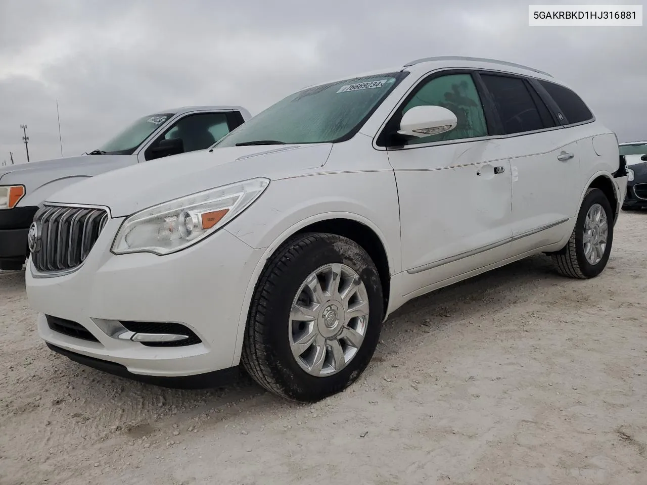 2017 Buick Enclave VIN: 5GAKRBKD1HJ316881 Lot: 76669234