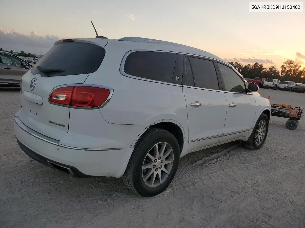 2017 Buick Enclave VIN: 5GAKRBKD9HJ150402 Lot: 76736214