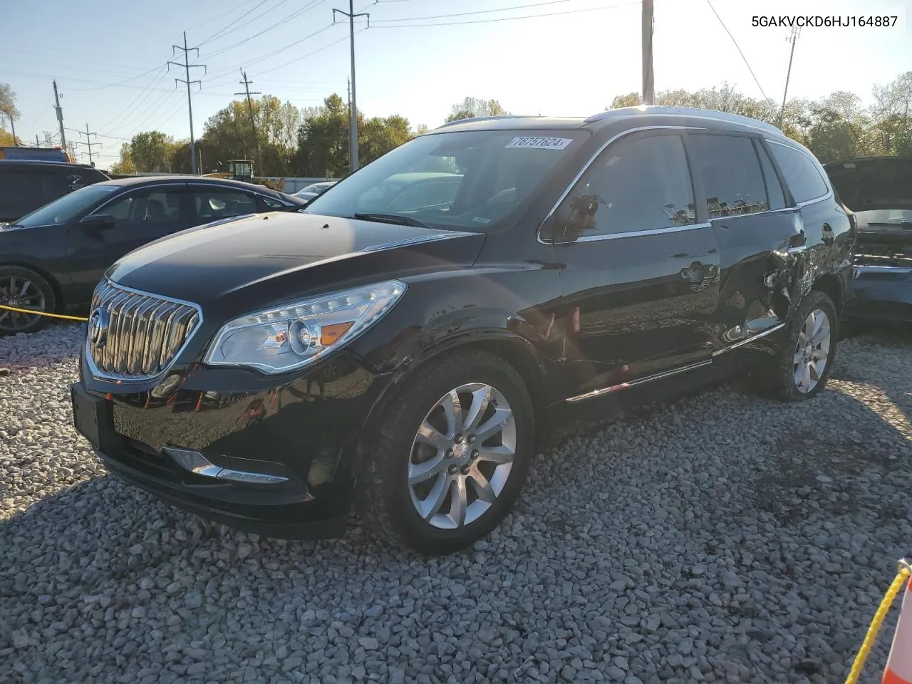 2017 Buick Enclave VIN: 5GAKVCKD6HJ164887 Lot: 76757624