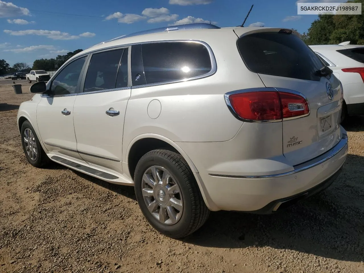 2017 Buick Enclave VIN: 5GAKRCKD2FJ198987 Lot: 77173394