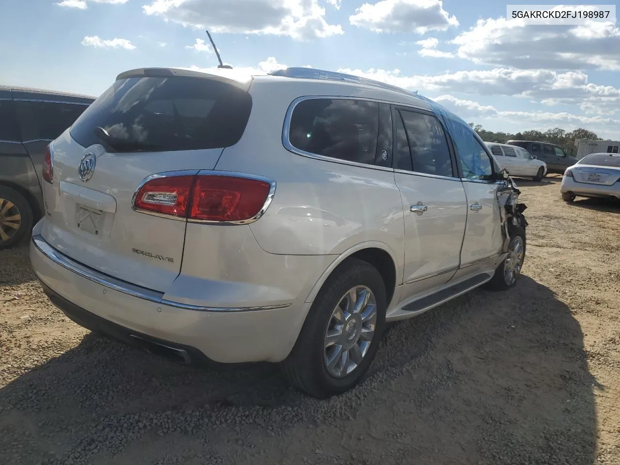 2017 Buick Enclave VIN: 5GAKRCKD2FJ198987 Lot: 77173394