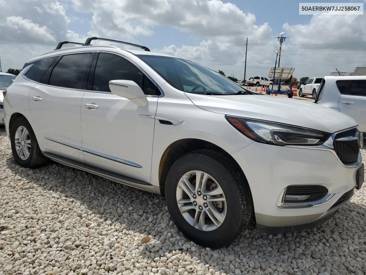 2018 Buick Enclave Essence VIN: 5GAERBKW7JJ258067 Lot: 55609134