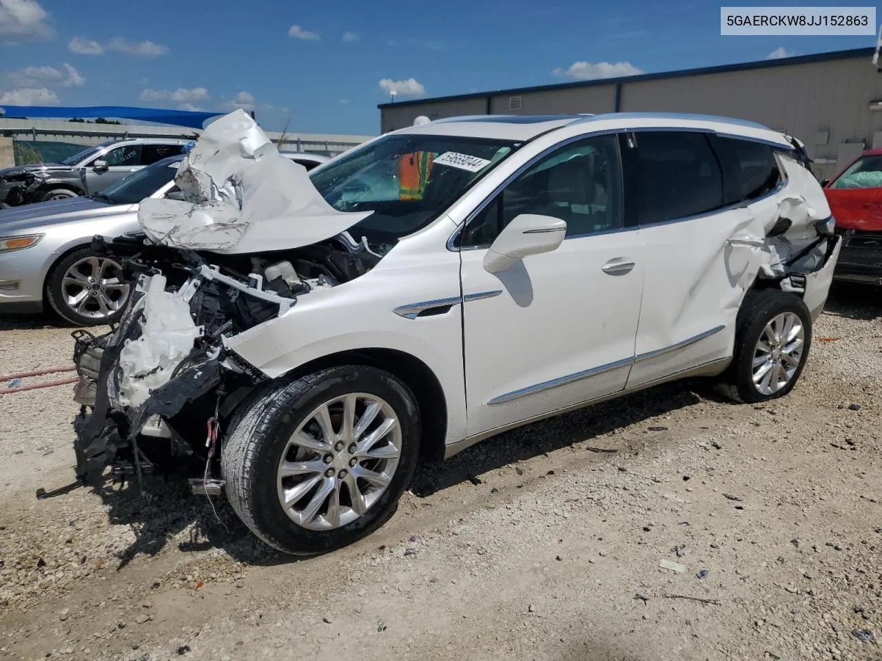 2018 Buick Enclave Premium VIN: 5GAERCKW8JJ152863 Lot: 59669044