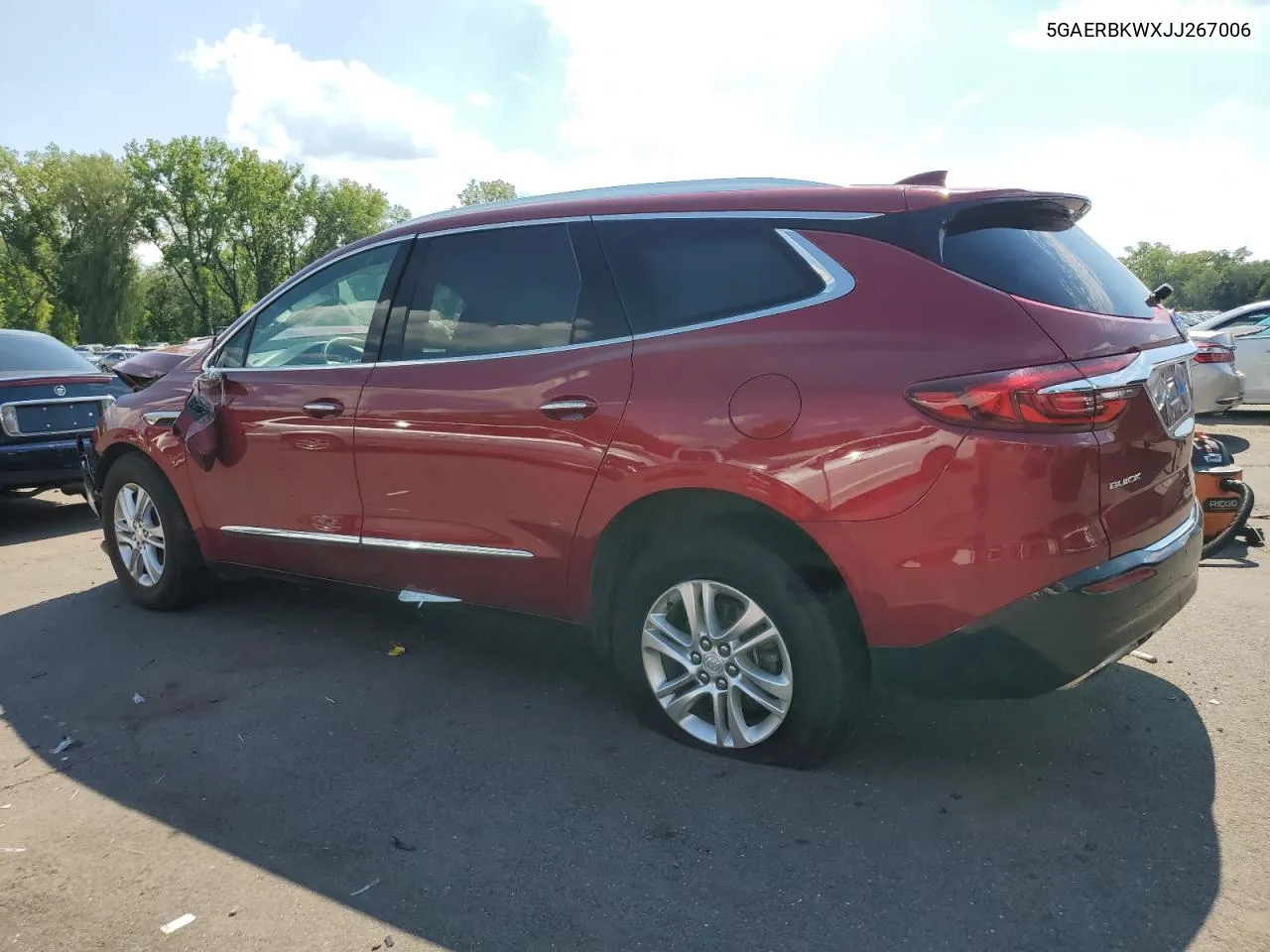 2018 Buick Enclave Essence VIN: 5GAERBKWXJJ267006 Lot: 61140114