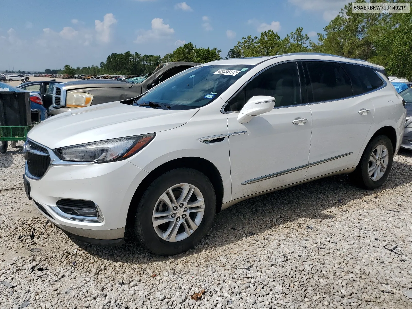 2018 Buick Enclave Essence VIN: 5GAERBKW7JJ149219 Lot: 62434774