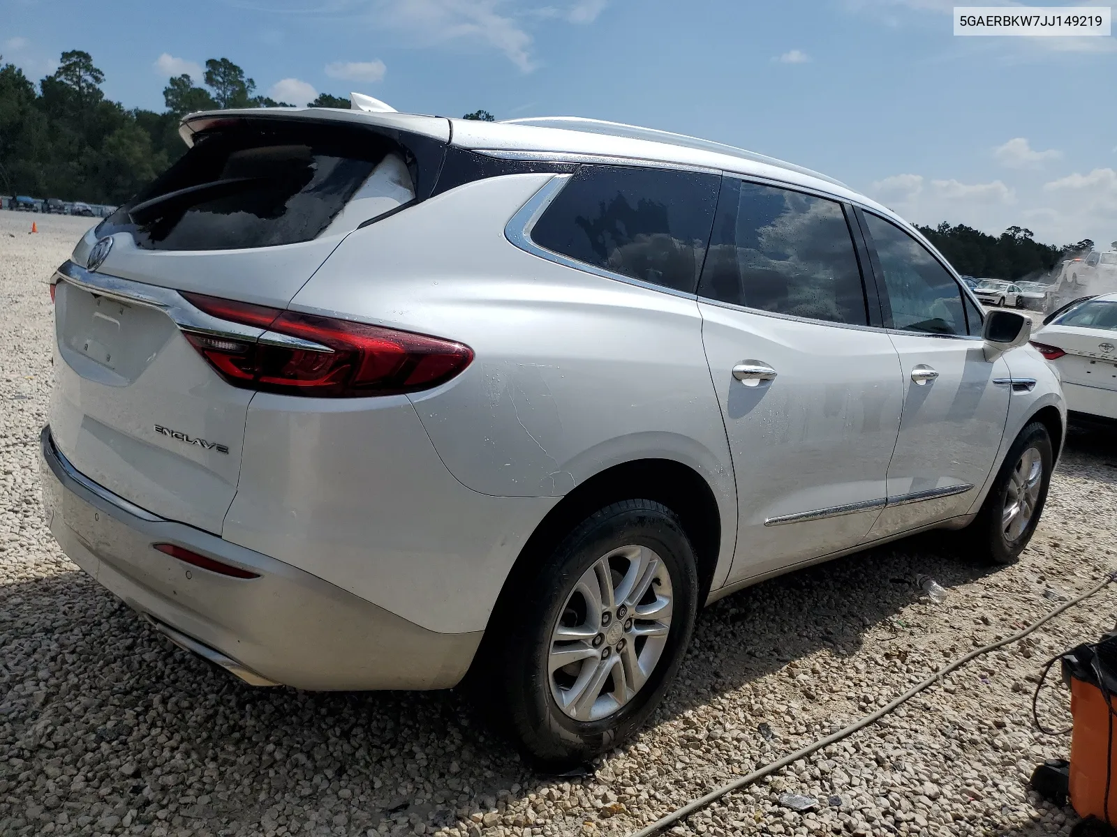 2018 Buick Enclave Essence VIN: 5GAERBKW7JJ149219 Lot: 62434774