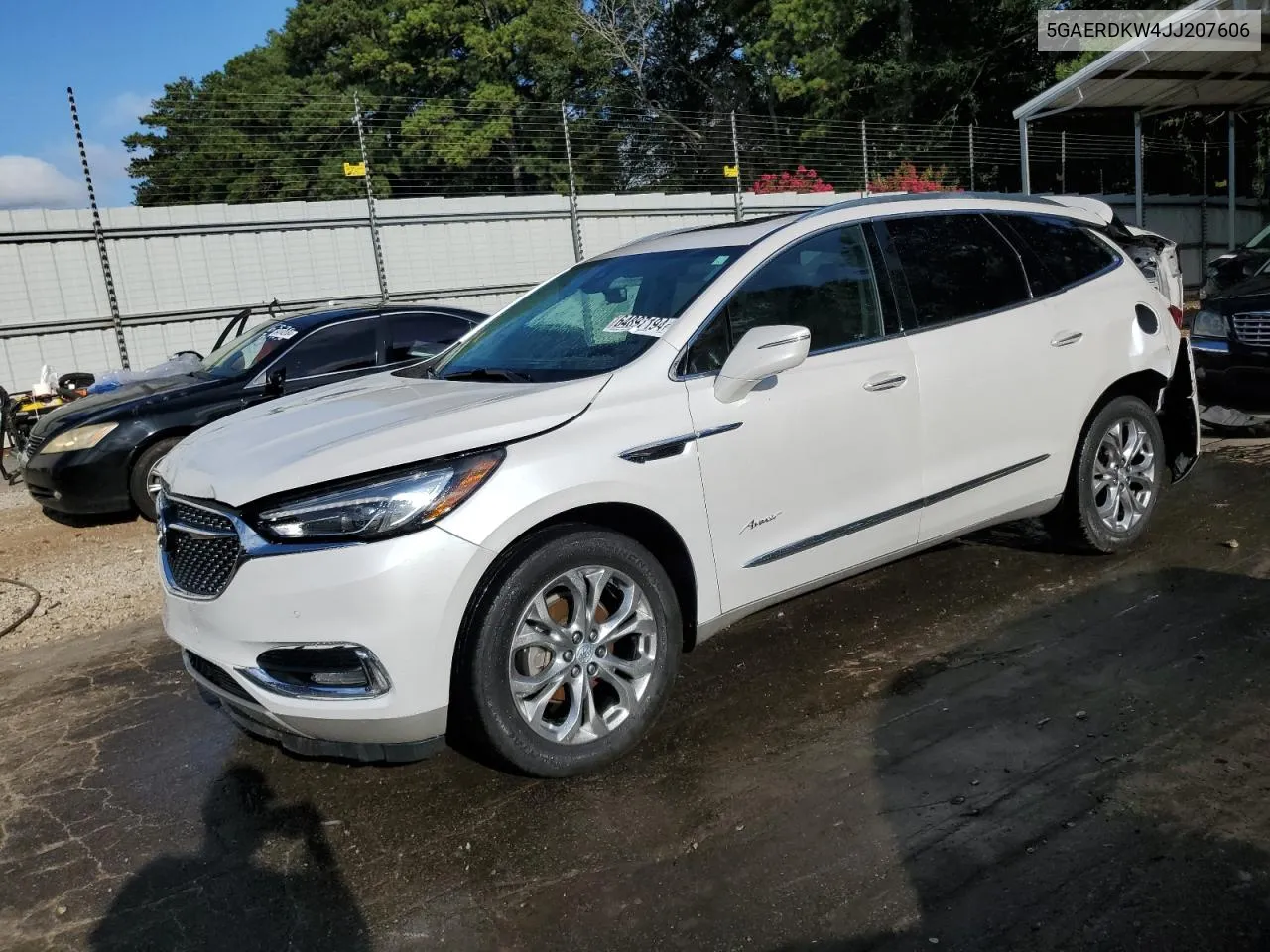 5GAERDKW4JJ207606 2018 Buick Enclave Avenir