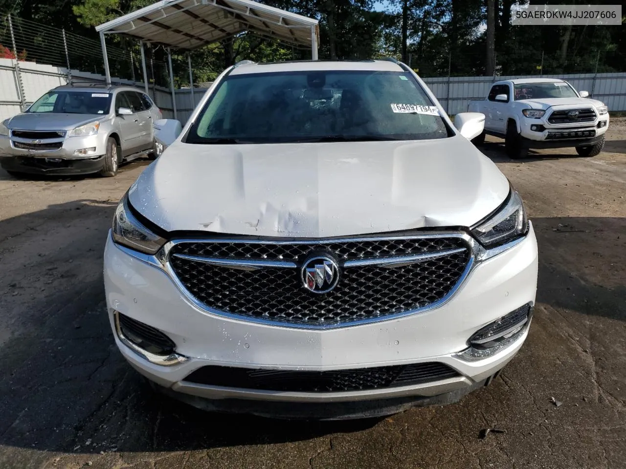 5GAERDKW4JJ207606 2018 Buick Enclave Avenir