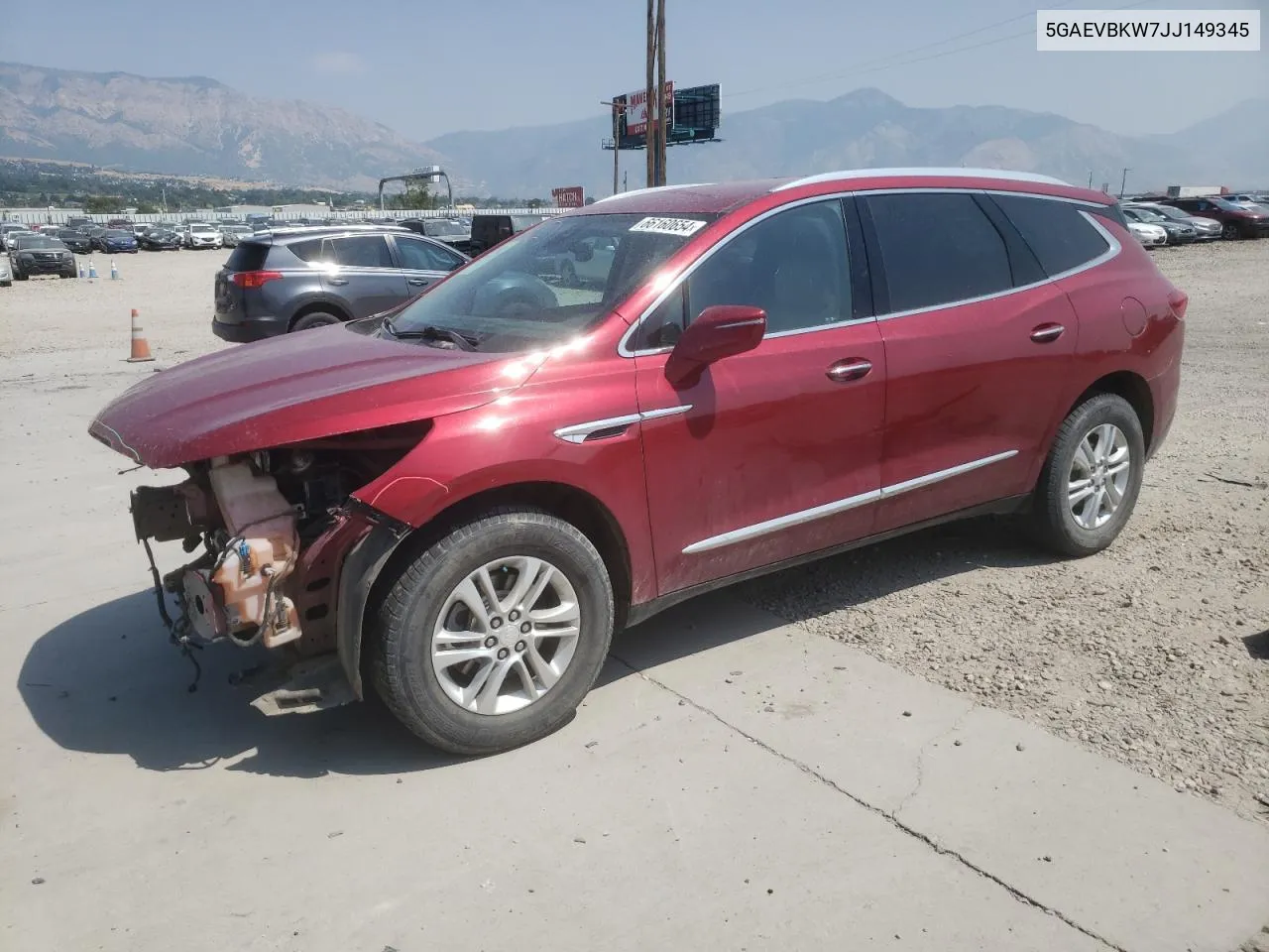 2018 Buick Enclave Premium VIN: 5GAEVBKW7JJ149345 Lot: 66160654