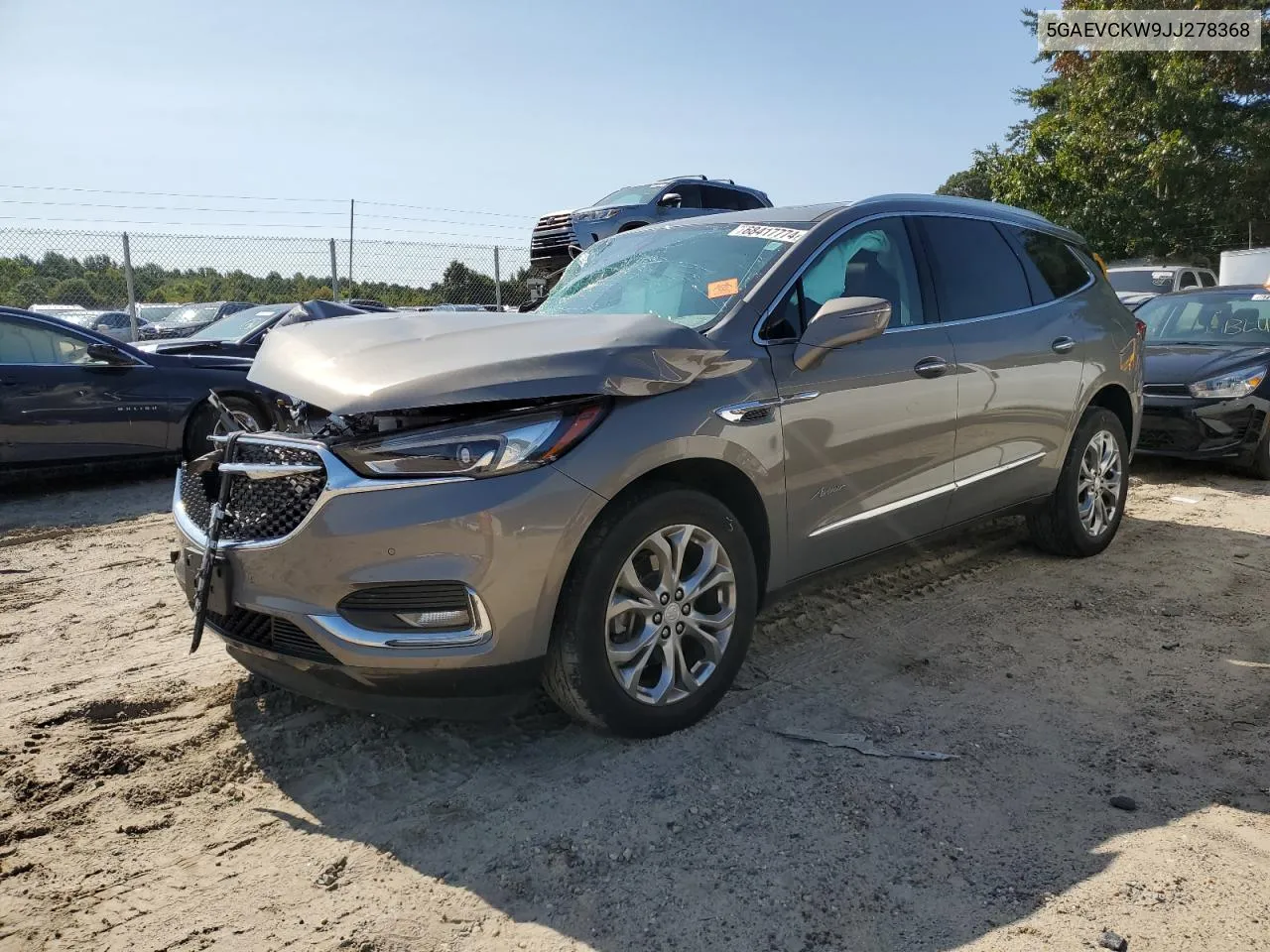 2018 Buick Enclave Avenir VIN: 5GAEVCKW9JJ278368 Lot: 68417774