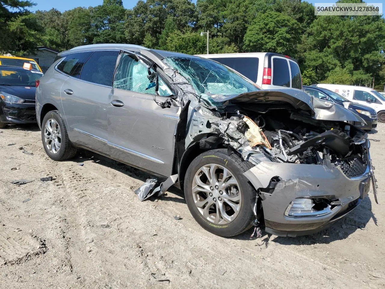 5GAEVCKW9JJ278368 2018 Buick Enclave Avenir