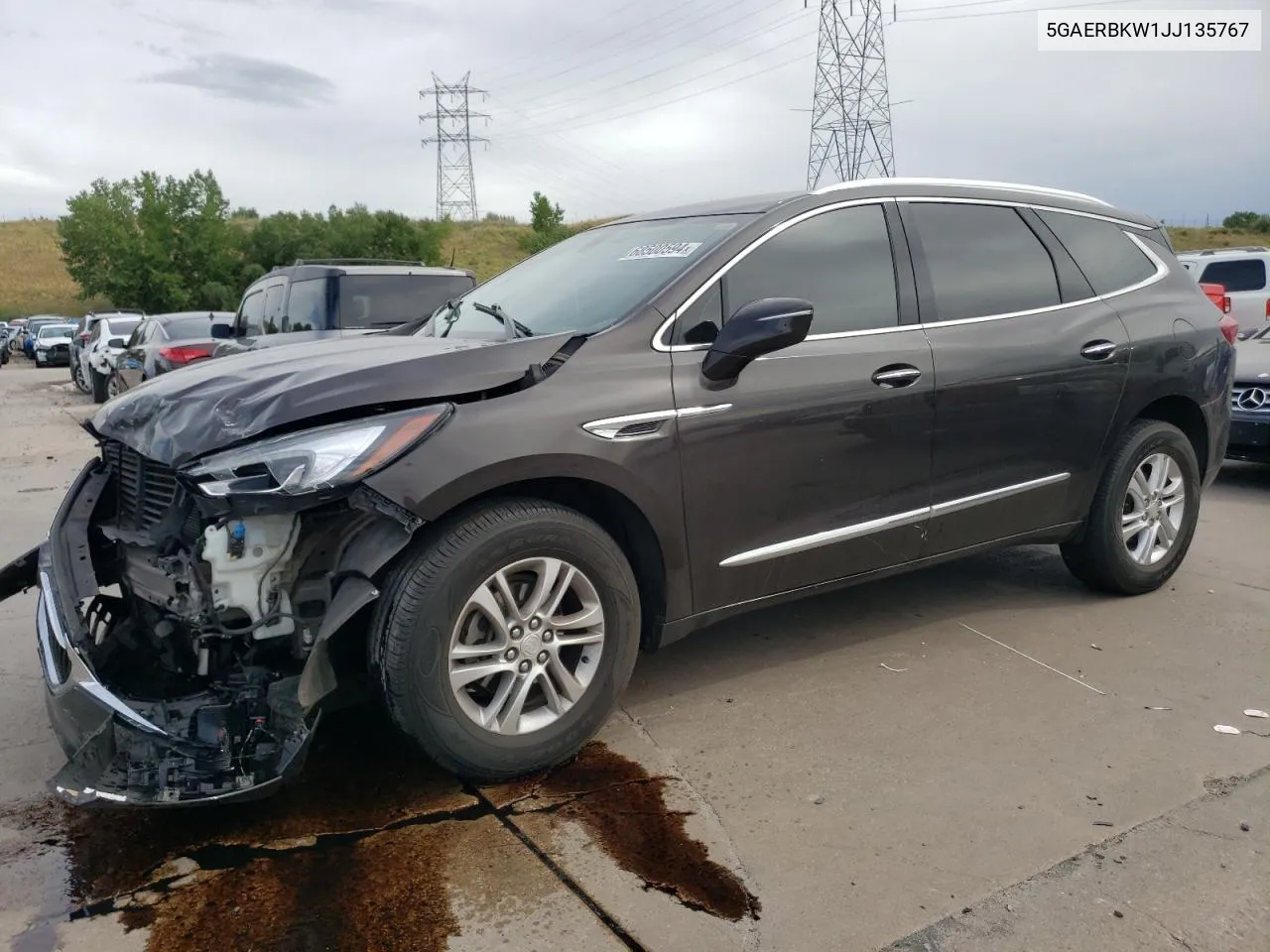 2018 Buick Enclave Essence VIN: 5GAERBKW1JJ135767 Lot: 68500594