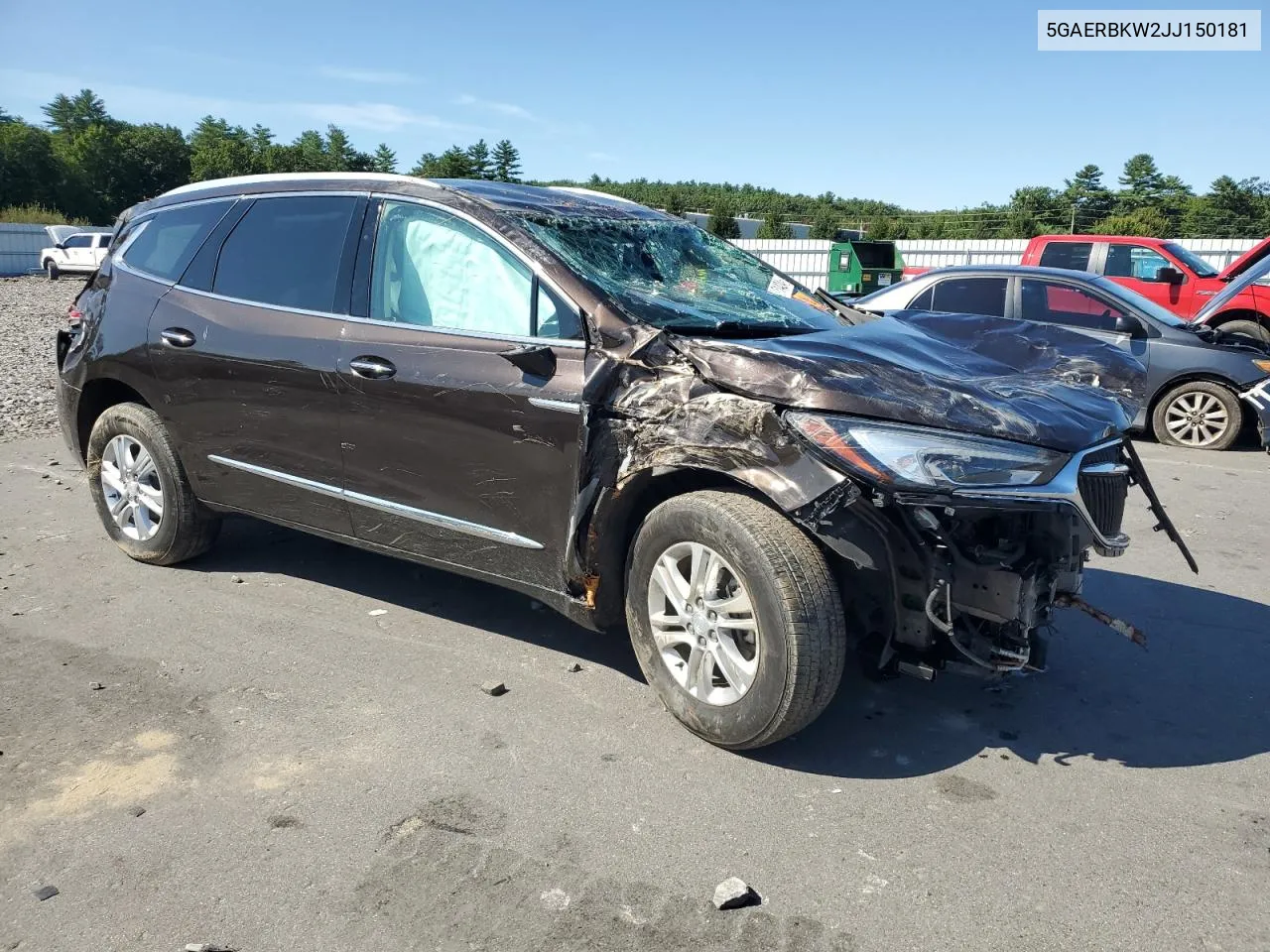 2018 Buick Enclave Essence VIN: 5GAERBKW2JJ150181 Lot: 69151424