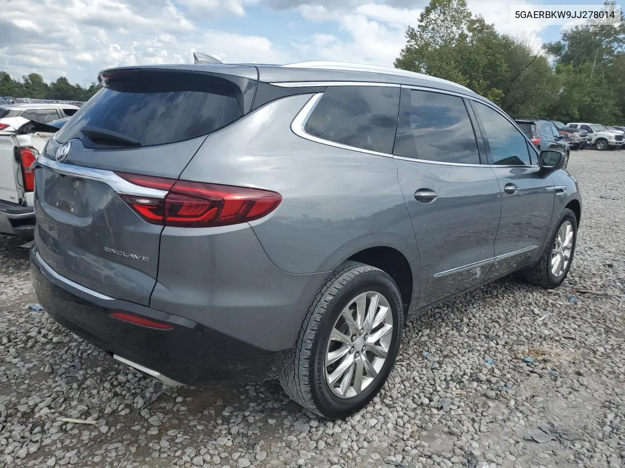 2018 Buick Enclave Essence VIN: 5GAERBKW9JJ278014 Lot: 71072074