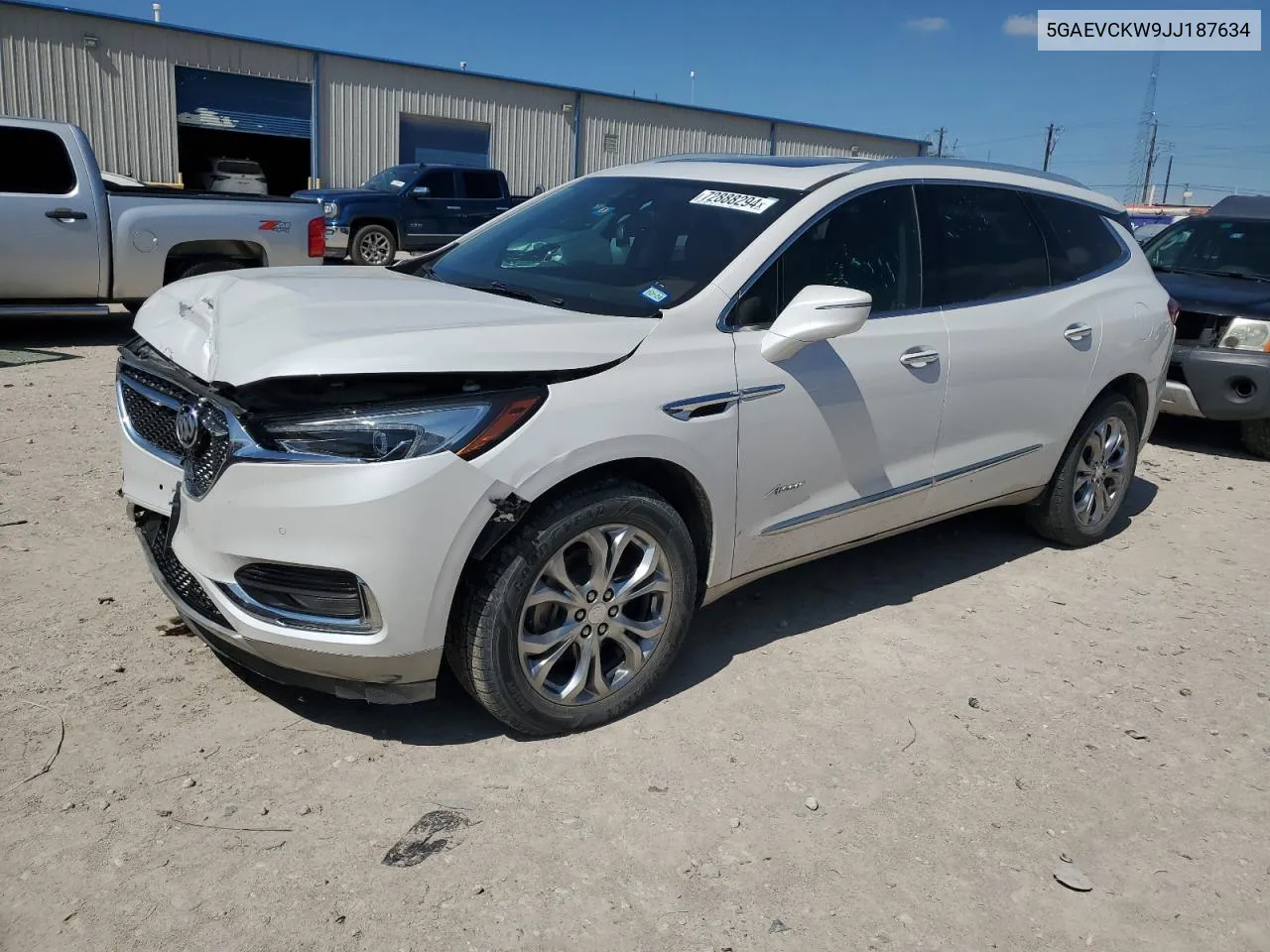 5GAEVCKW9JJ187634 2018 Buick Enclave Avenir