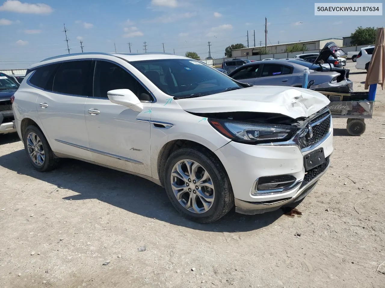 5GAEVCKW9JJ187634 2018 Buick Enclave Avenir