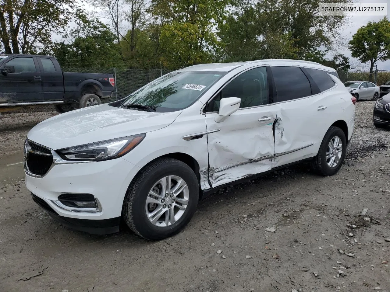 5GAERCKW2JJ275137 2018 Buick Enclave Premium