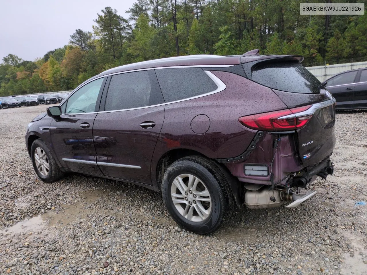 5GAERBKW9JJ221926 2018 Buick Enclave Essence