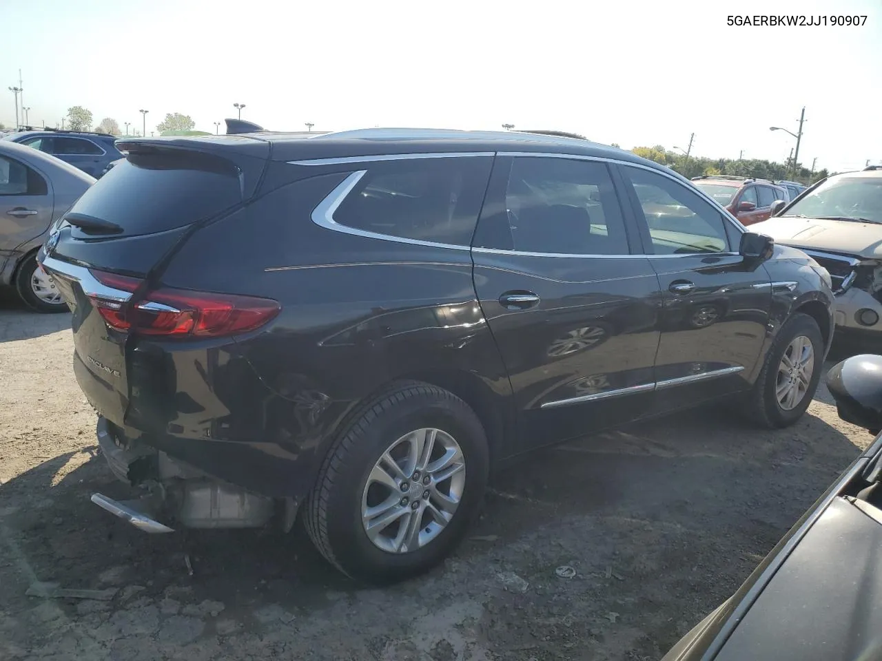 2018 Buick Enclave Essence VIN: 5GAERBKW2JJ190907 Lot: 74105934