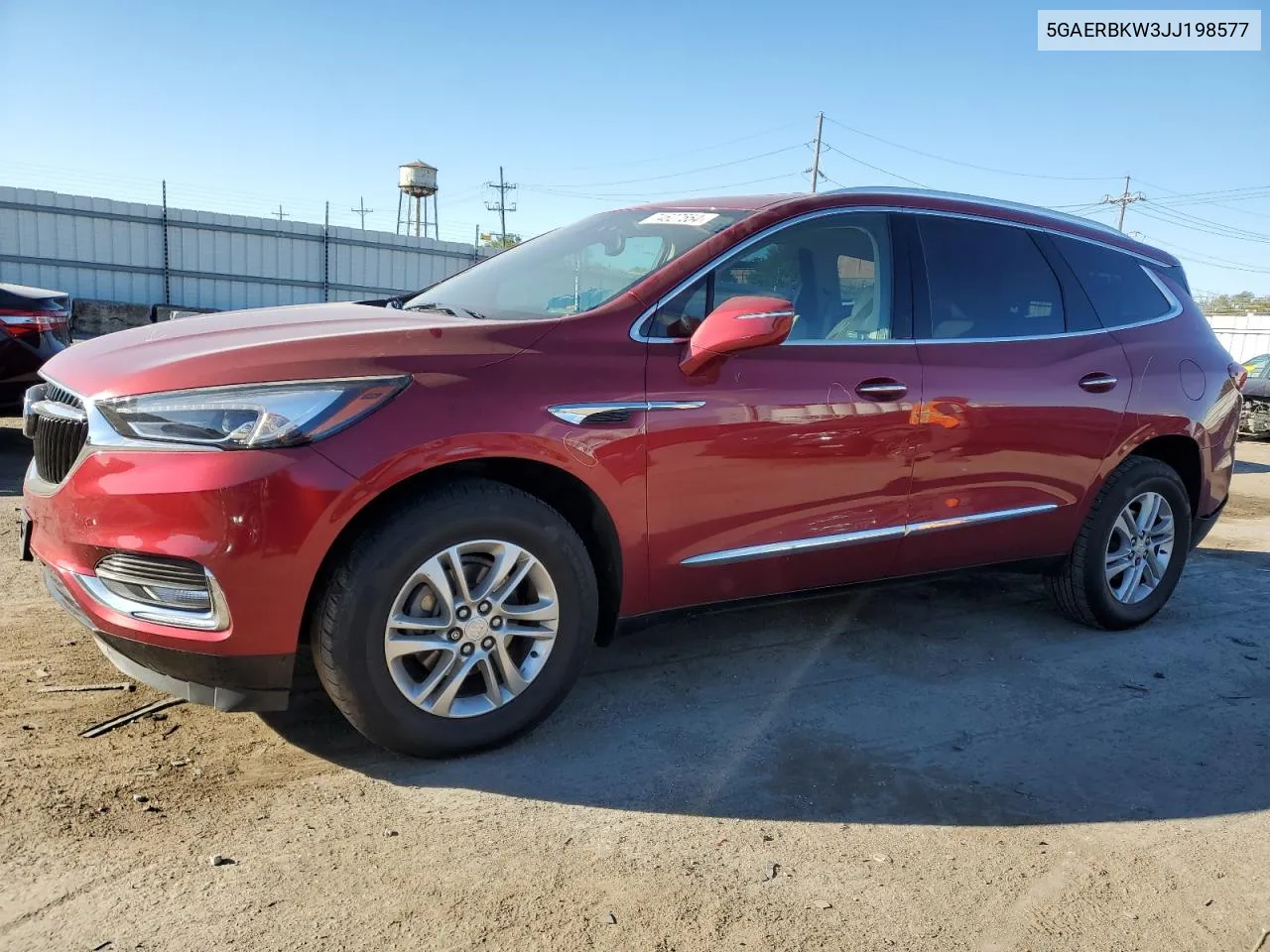 2018 Buick Enclave Essence VIN: 5GAERBKW3JJ198577 Lot: 74627554