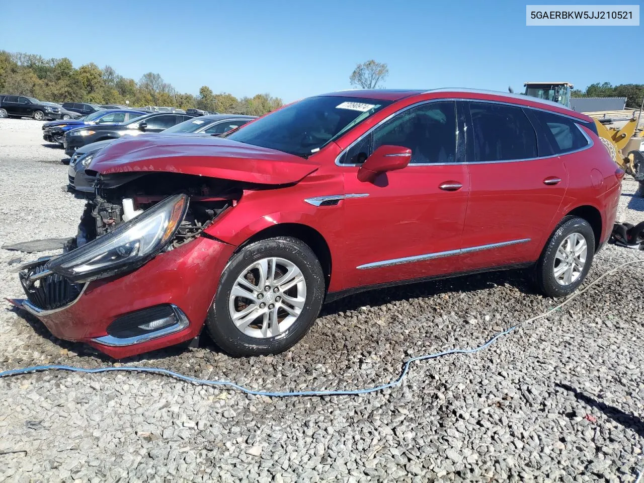 2018 Buick Enclave Essence VIN: 5GAERBKW5JJ210521 Lot: 77090974