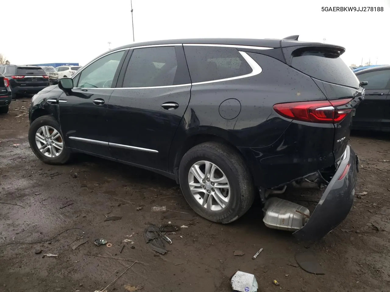 2018 Buick Enclave Essence VIN: 5GAERBKW9JJ278188 Lot: 78026714