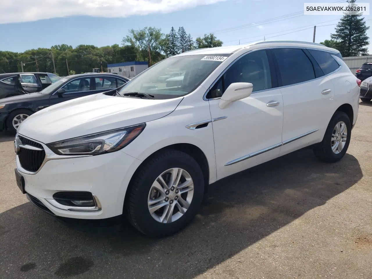 2019 Buick Enclave Essence VIN: 5GAEVAKW0KJ262811 Lot: 59982134