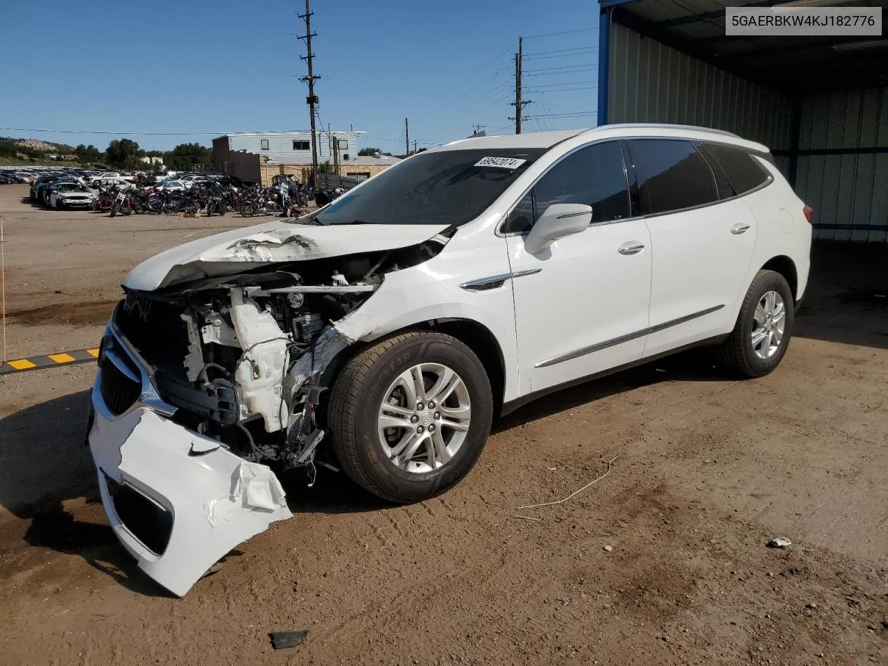 2019 Buick Enclave Essence VIN: 5GAERBKW4KJ182776 Lot: 69542074