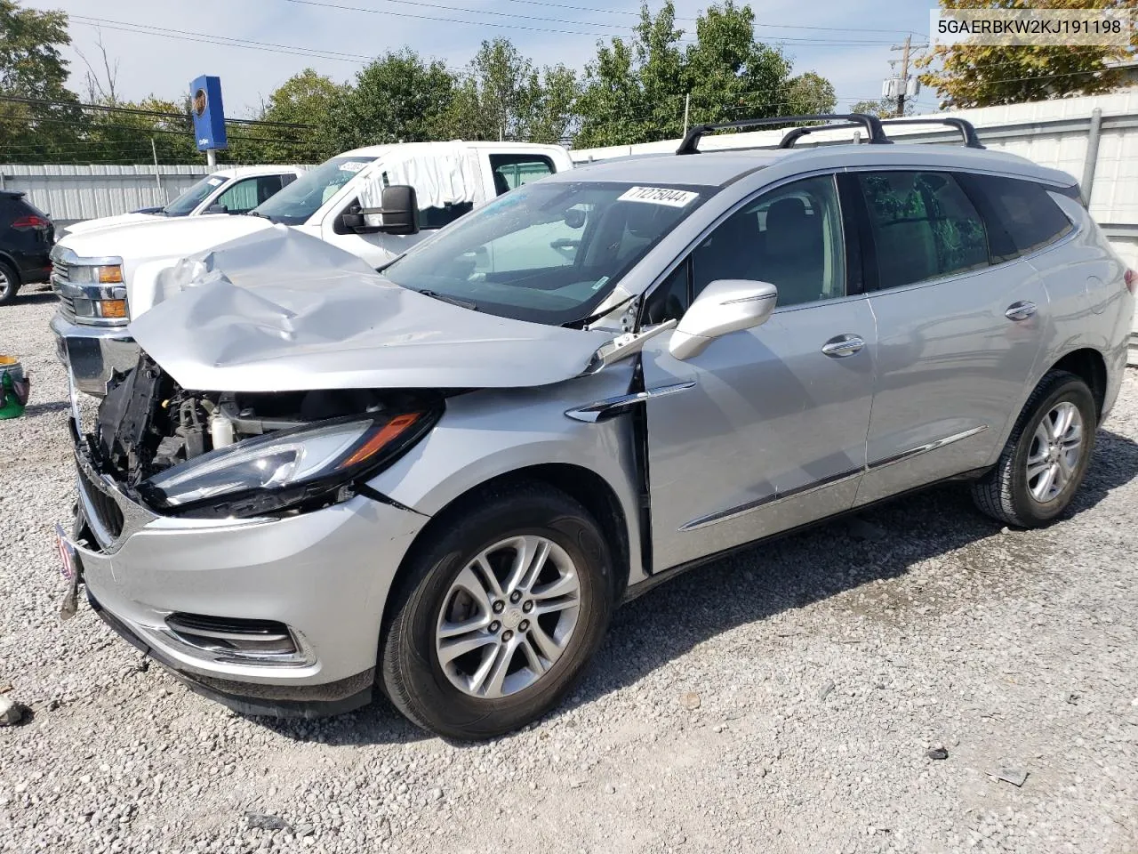 2019 Buick Enclave Essence VIN: 5GAERBKW2KJ191198 Lot: 71275044