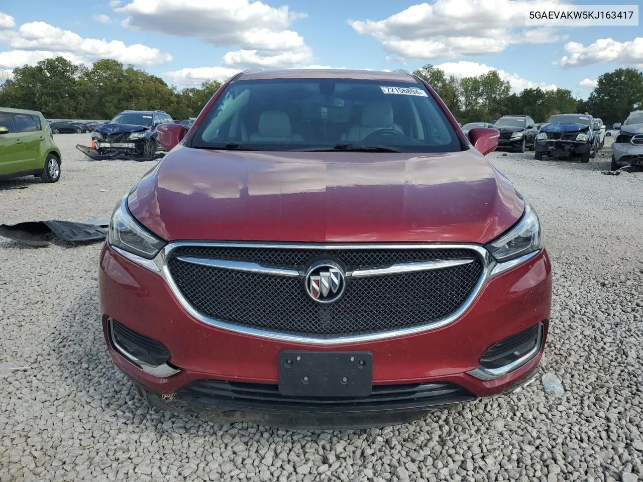 2019 Buick Enclave Essence VIN: 5GAEVAKW5KJ163417 Lot: 72156894