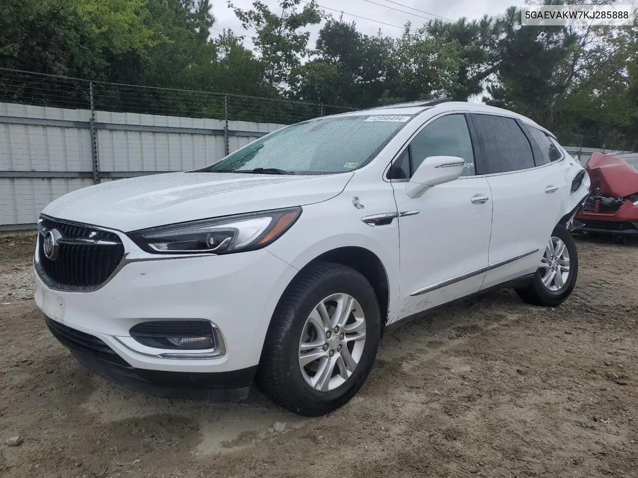 2019 Buick Enclave Essence VIN: 5GAEVAKW7KJ285888 Lot: 72956494