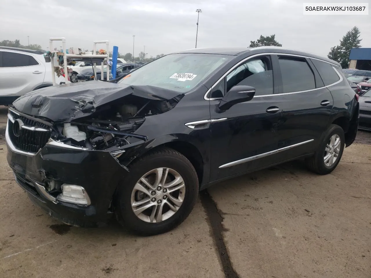 2019 Buick Enclave VIN: 5GAERAKW3KJ103687 Lot: 73639794