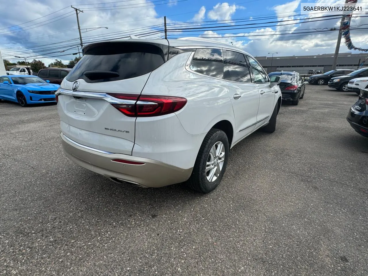 2019 Buick Enclave Essence VIN: 5GAERBKW1KJ223641 Lot: 77658434