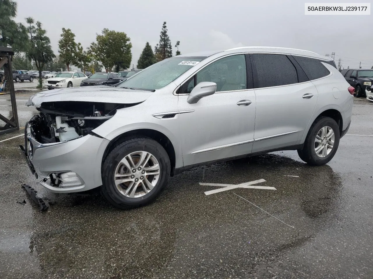 2020 Buick Enclave Essence VIN: 5GAERBKW3LJ239177 Lot: 43618114