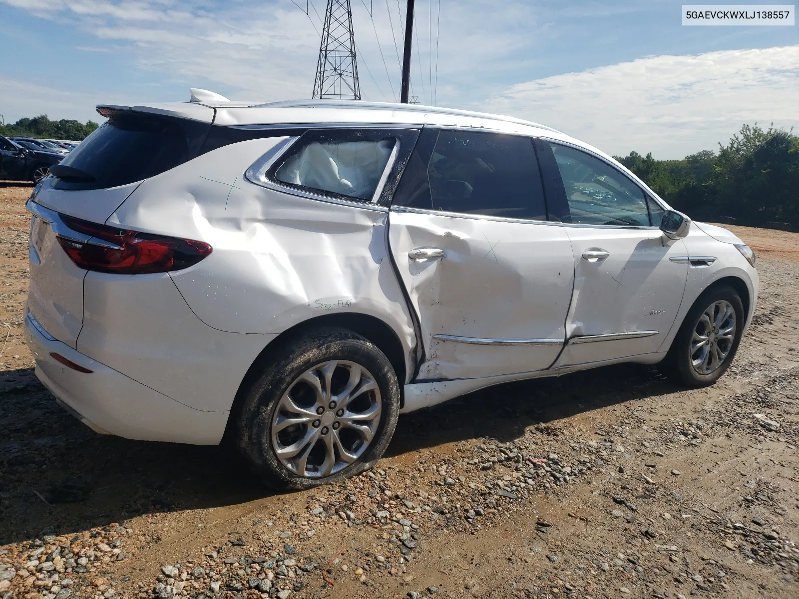 2020 Buick Enclave Avenir VIN: 5GAEVCKWXLJ138557 Lot: 65397374