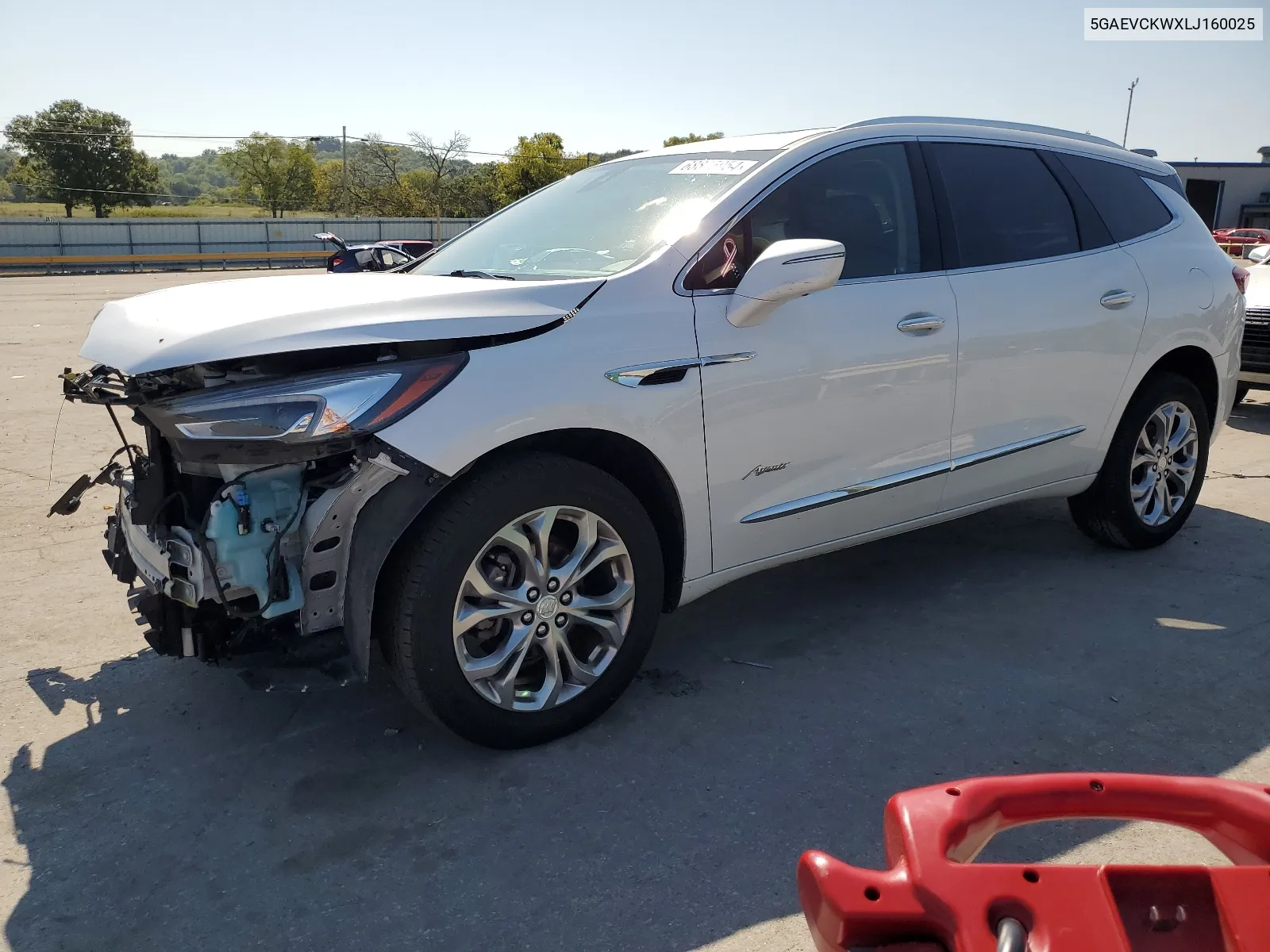 5GAEVCKWXLJ160025 2020 Buick Enclave Avenir