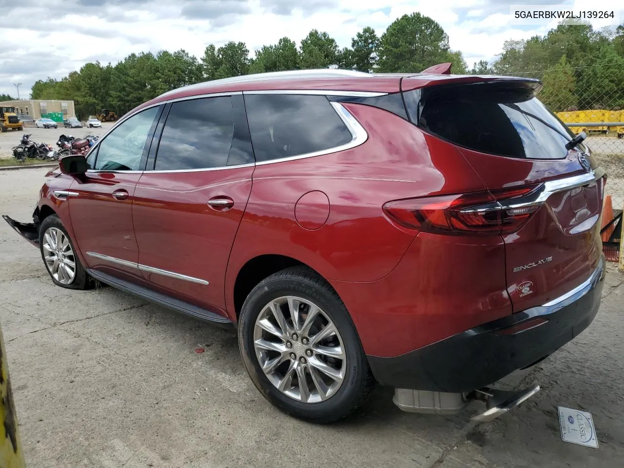 2020 Buick Enclave Essence VIN: 5GAERBKW2LJ139264 Lot: 71962674