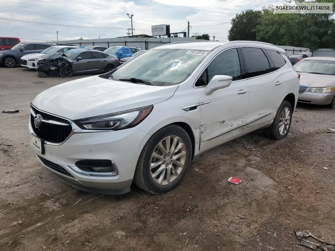 2020 Buick Enclave Premium VIN: 5GAERCKW9LJ114058 Lot: 72414914