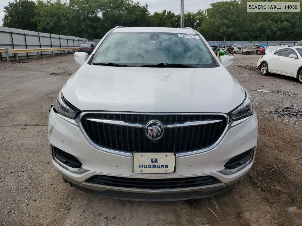 2020 Buick Enclave Premium VIN: 5GAERCKW9LJ114058 Lot: 72414914