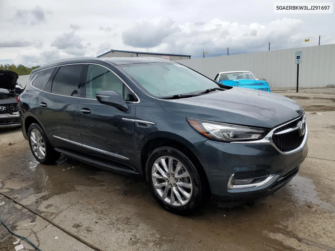 2020 Buick Enclave Essence VIN: 5GAERBKW3LJ291697 Lot: 72760974