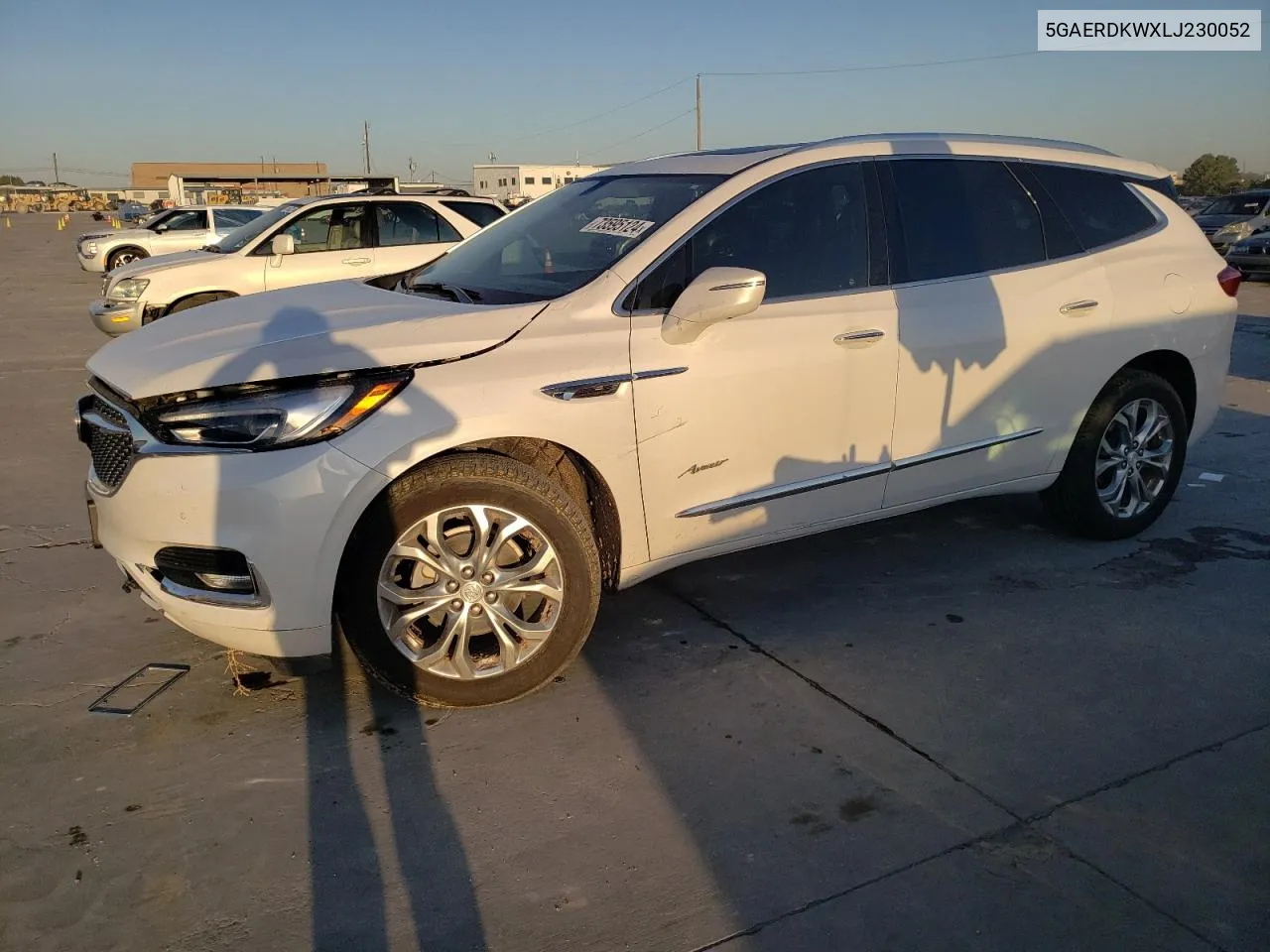 2020 Buick Enclave Avenir VIN: 5GAERDKWXLJ230052 Lot: 73595124